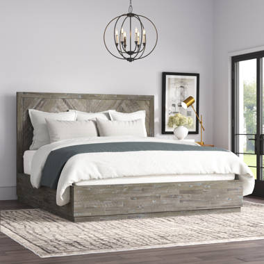 Vidalia Storage Rustic Grey Bedroom Set