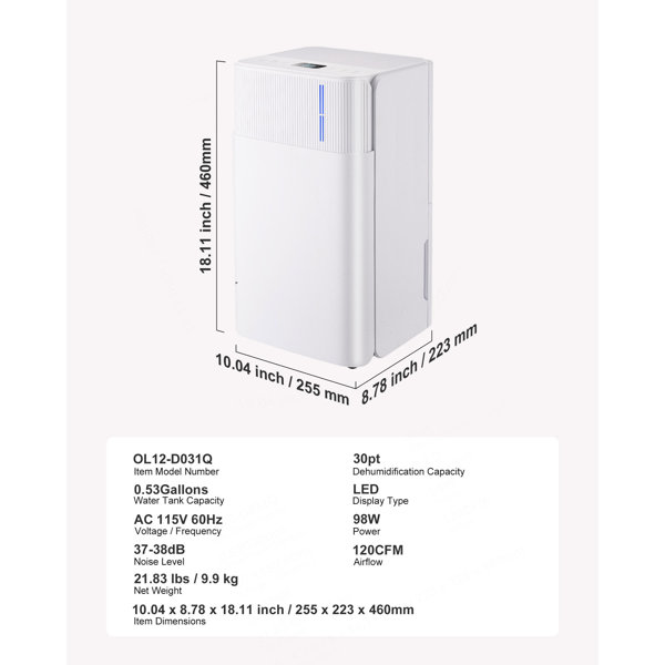 Dimensions du produit