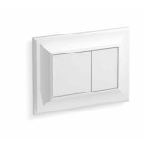 Memoirs® Flush Actuator Plate for 2" x 4" In-Wall Tank and Carrier System