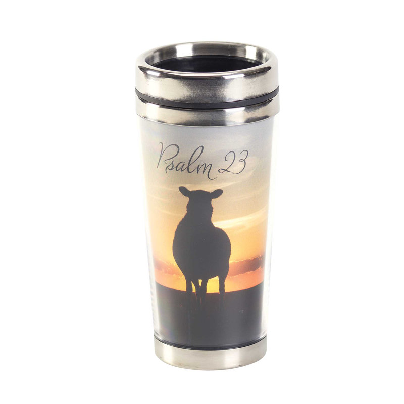Gobelet de voyage en acier inoxydable 16 oz