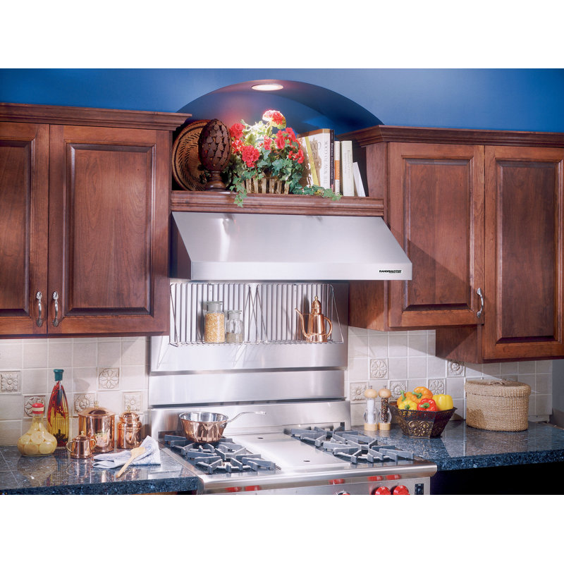 Dosseret de hotte série llc, 5.04" H x 27.12" L x 44.28" D, Acier inoxydable