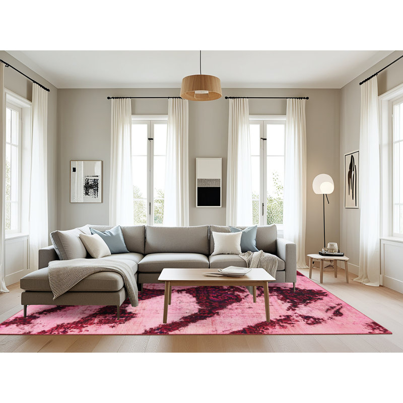Tapis abstrait moderne 752, Rectangle 8 pi x 12 pi
