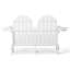 Banc pliant en poly 49 po Adirondack-566337883