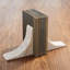 Sleek Bookend-White