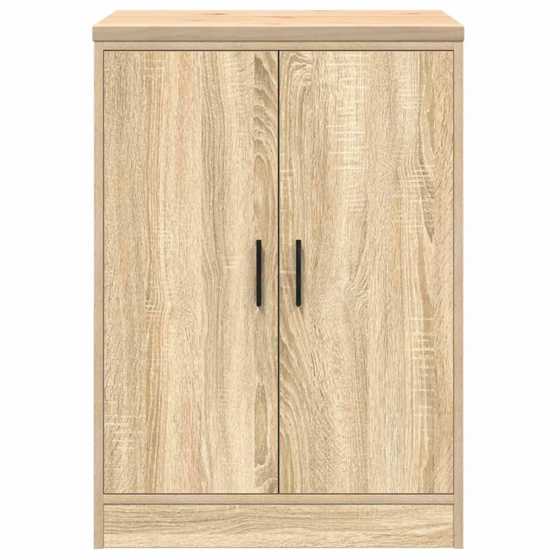 Solid Wood Single Storage Cabinet ( 85cm H x 60cm W x 51cm D), Artisan Oak, 30 x 51 x 85 cm, 4 Drawers
