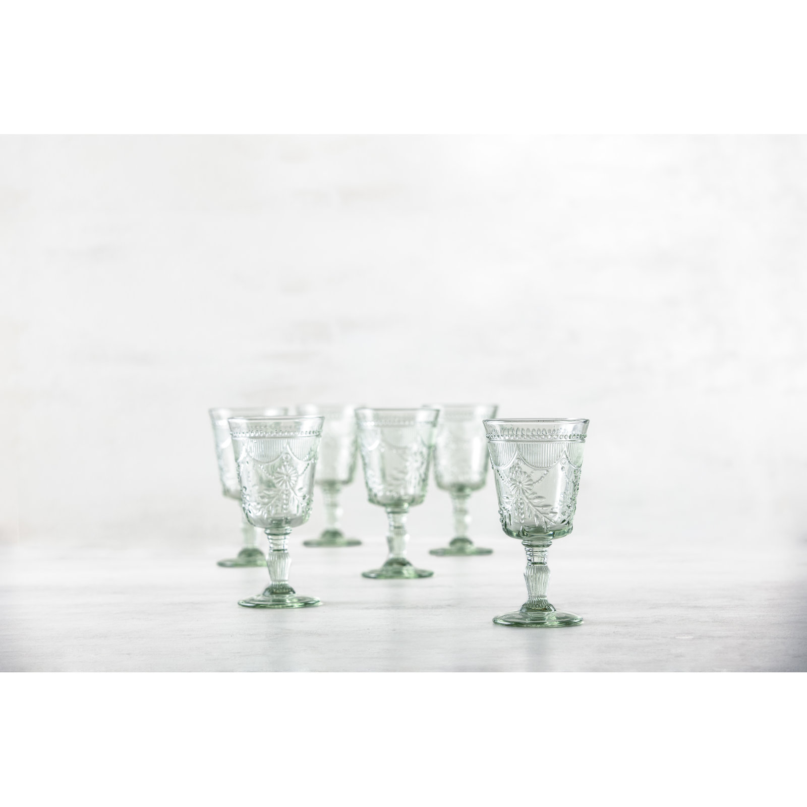 Fortessa Debutante Glass Goblet, Green