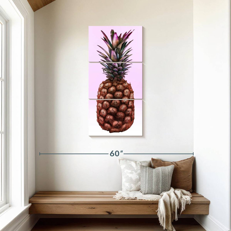 Rare Pineapple, 44" H x 21" W