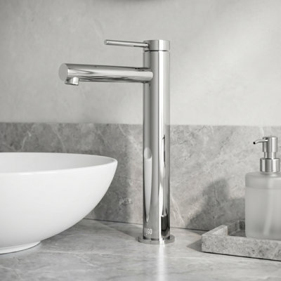 Jewel 11 in. Vessel Bathroom Sink Faucet
