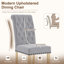 Chaises de salle à manger rembourrées Amby-754356360