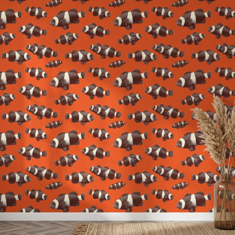 Papier peint Clownfish, Non tissé, non collé