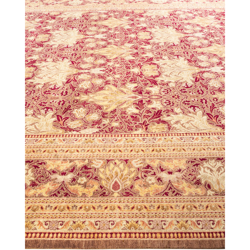 Hand-Knotted Multicolor Wool Oriental 8' x 10' Area Rug