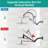 Rain Adjustable Shower Head 1.8 GPM GPM-86758543