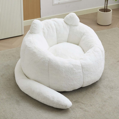 Canapé ergonomique en forme de chat avec mousse à mémoire de forme