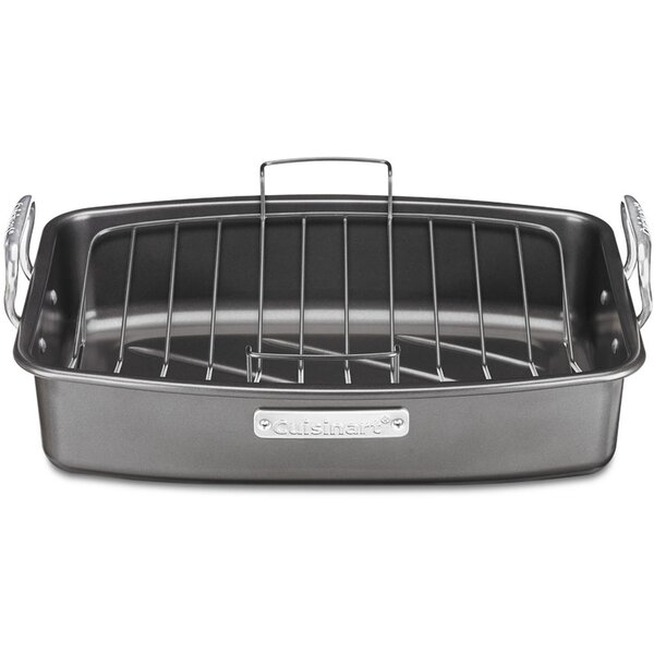 Stainless Steel Oval Lidded Roaster Pan Extra Large & Lightweight With Lid  & Wire Rack | Multi-Purpose Oven Cookware High Dome | Meat Joints Chicken