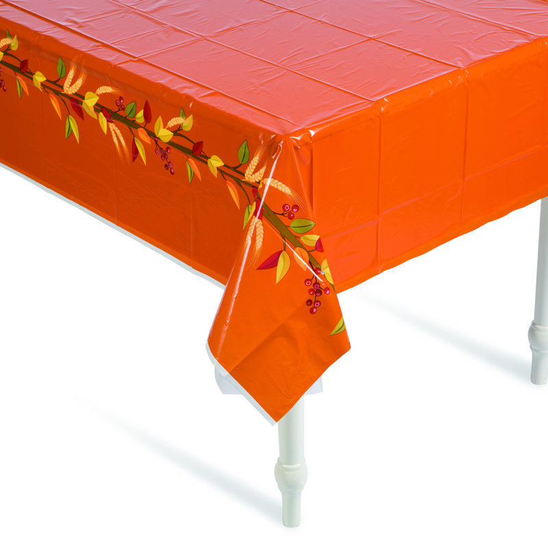 Disposable Thanksgiving Tablecloth