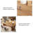 70.87"All-Solid Pine Slab Long Rectangular Conference Table-411798375