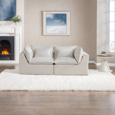 Oversized Velvet Sofas For Modern Living Room, Spacious & Comfortable
