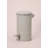 Durable Galvanized Storage Bin, Beige, 10.2 x 6.7 x 12.6 inches | 100% Galvanized Steel for Rust Resistance | Perfect for Organizing Home, Garage, or Garden | Stylish and Functional Storage Solution-733242515-733242512
