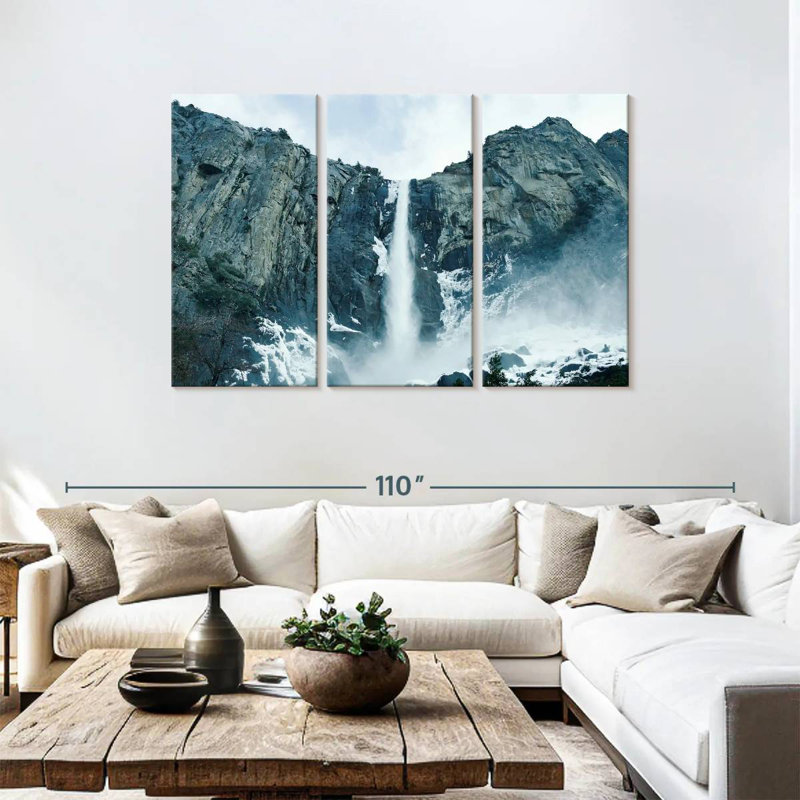 Chute d'eau Bridalveil, H 48 po x l 74 po