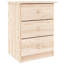 Table de chevet en bois massif Veloute-389928195