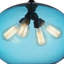 16'' Modern Glass 4-Light Down Pendant for Kitchen Island, Dining Room, Living Room – Warm Glow – E26 Bulb Compatible-1355392239