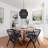 1 - Light Matte Black Geometric Pendant-858560189