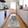 Premium Machine Washable Cerrito AMF575 Gray Rug