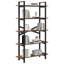 100cm W Steel Etagere Bookcase-530705022-530705011