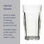 Mikasa Mable Highball Glass Set, 16 Ounce