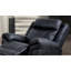 Fauteuil inclinable et oscillant de style transitionnel pour le salon