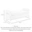 Repose-pieds en velours avec accoudoirs Modern