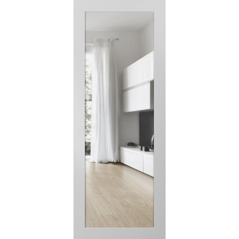 Porte en bois Lucia, 42 po x 96 po