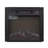Winston Porter 18 " W Black Electric Fireplace