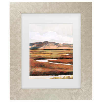 Art sur toile, "Mountain Field I" par Victoria Borges, peinture sur toile