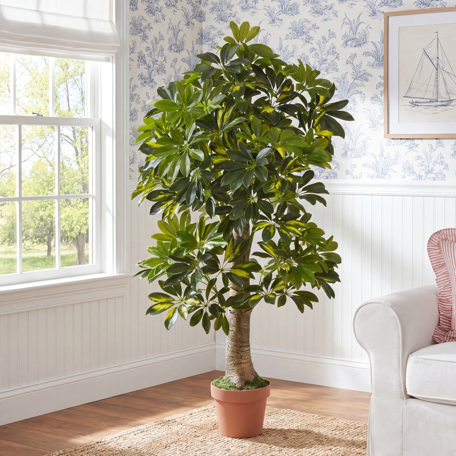 48" Schefflera Tree in Pot