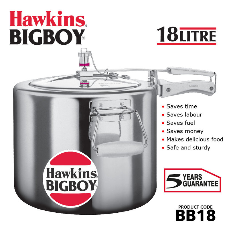 Hawkins 18L Aluminium Stock Pot