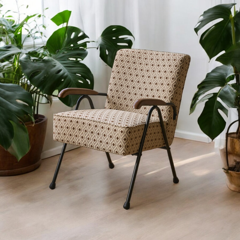 Chaise d'appoint rembourrée 100% polyester