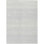 10' X 14' Silver And Gray Striped Washable Indoor Outdoor Area Rug