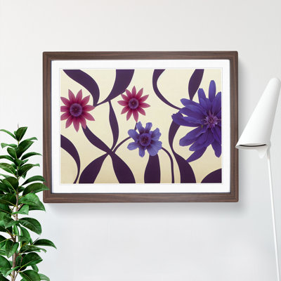 Appealing Flowers - Single Picture Frame Print