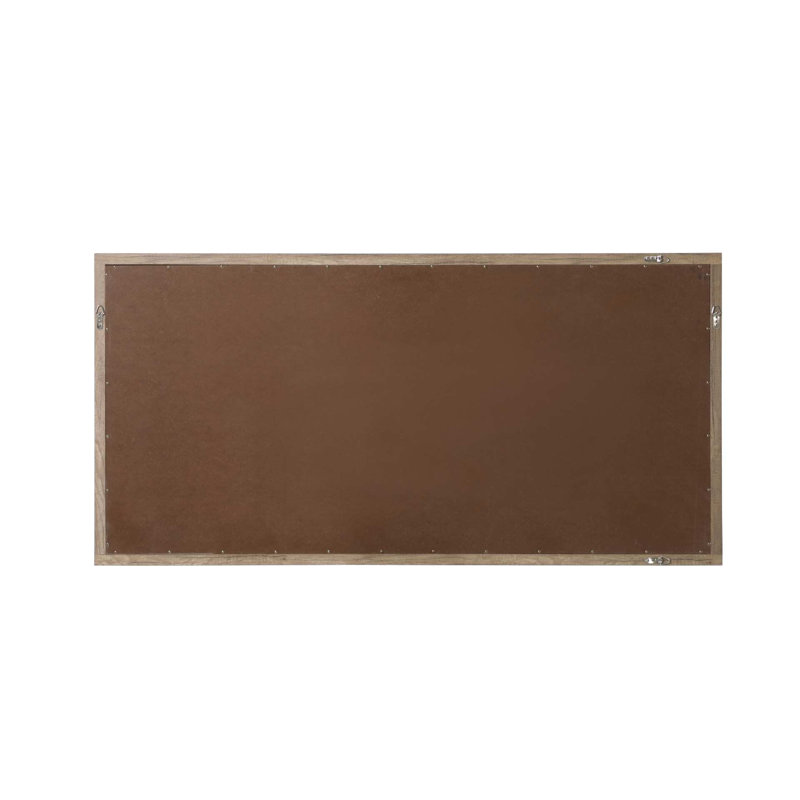 Miroir Noah, 36 po x 72 po, Rectangulaire, Chêne naturel