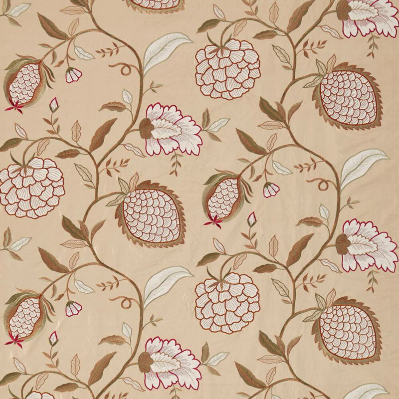Pomegranate Tree Fabric, Sienna