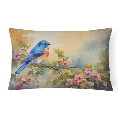 Bluebird Throw Pillow