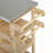 Foldable Outdoor Kitchen Island With Lockable Wheels, Storage, And Towel Rack For Patio Convenience And Mobility-973735628