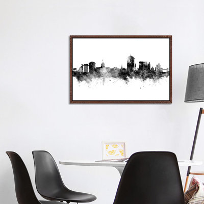 Montgomery Alabama Skyline by Michael Tompsett - 1 Piece Wall Art on Canvas