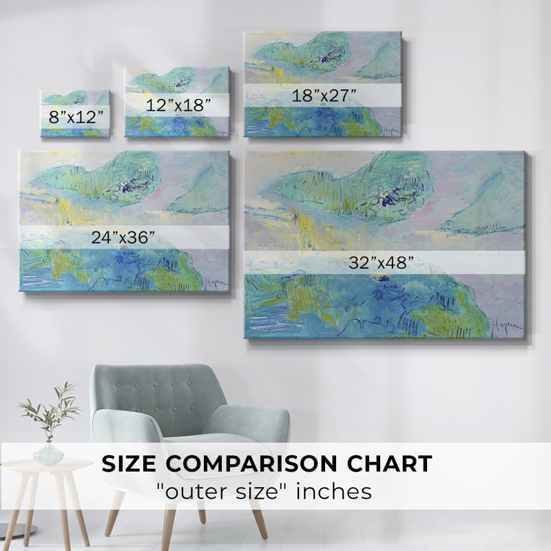 «Smooth Sailing in the Heartland», toile tendue avec châssis, H 12 po x l 18 po