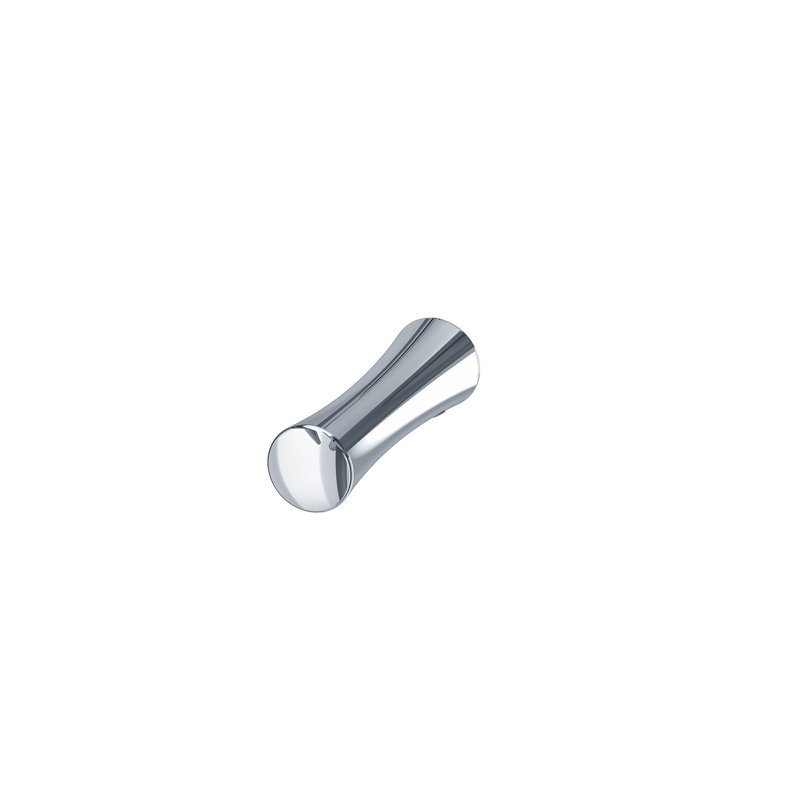 Emile Wall Mounted Robe Hook, Polished Chrome