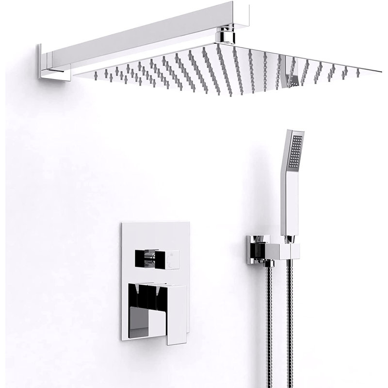 All-In-One Kit with Rough in-Valve, Chrome