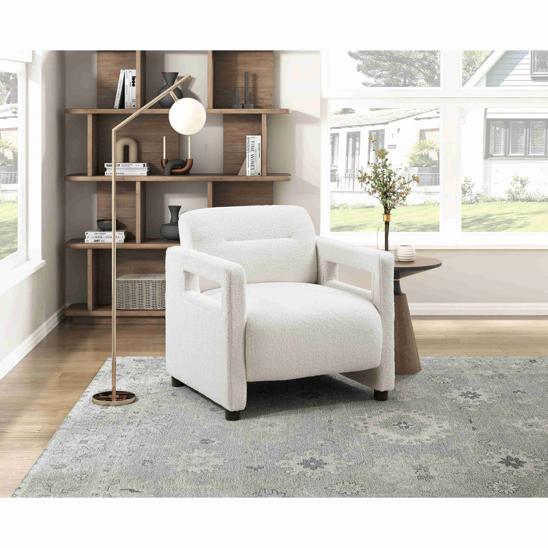 Fauteuil d'appoint 1pc Luxury Luxury Furniture, Beige