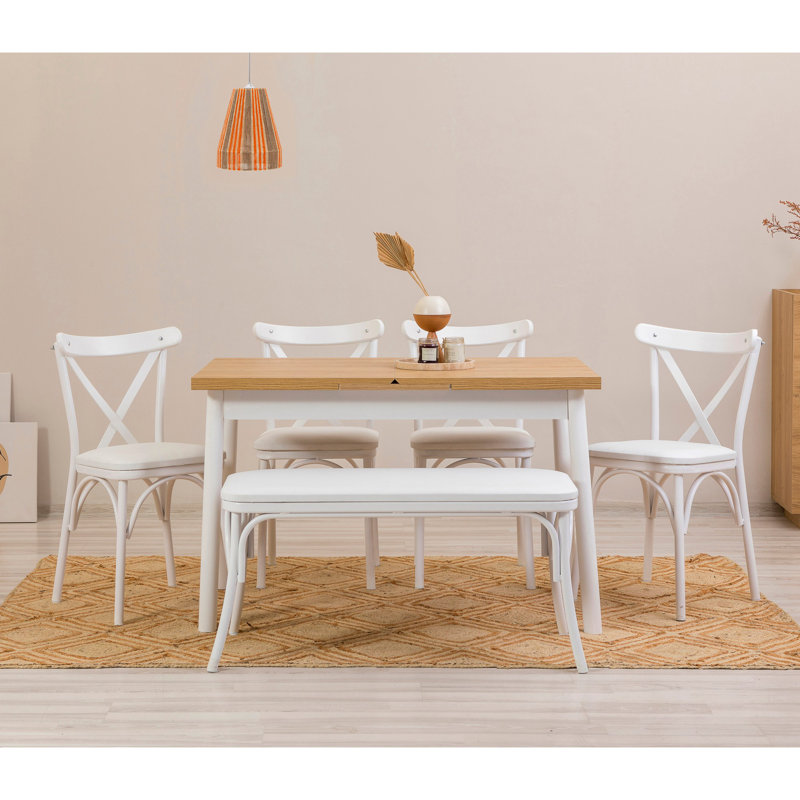 Gattilier Rectangular Restaurant Dining Set