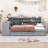 Wooden Daybed with 3 Drawers and Shelves and Built-in-Desk-1741649103-1741649100